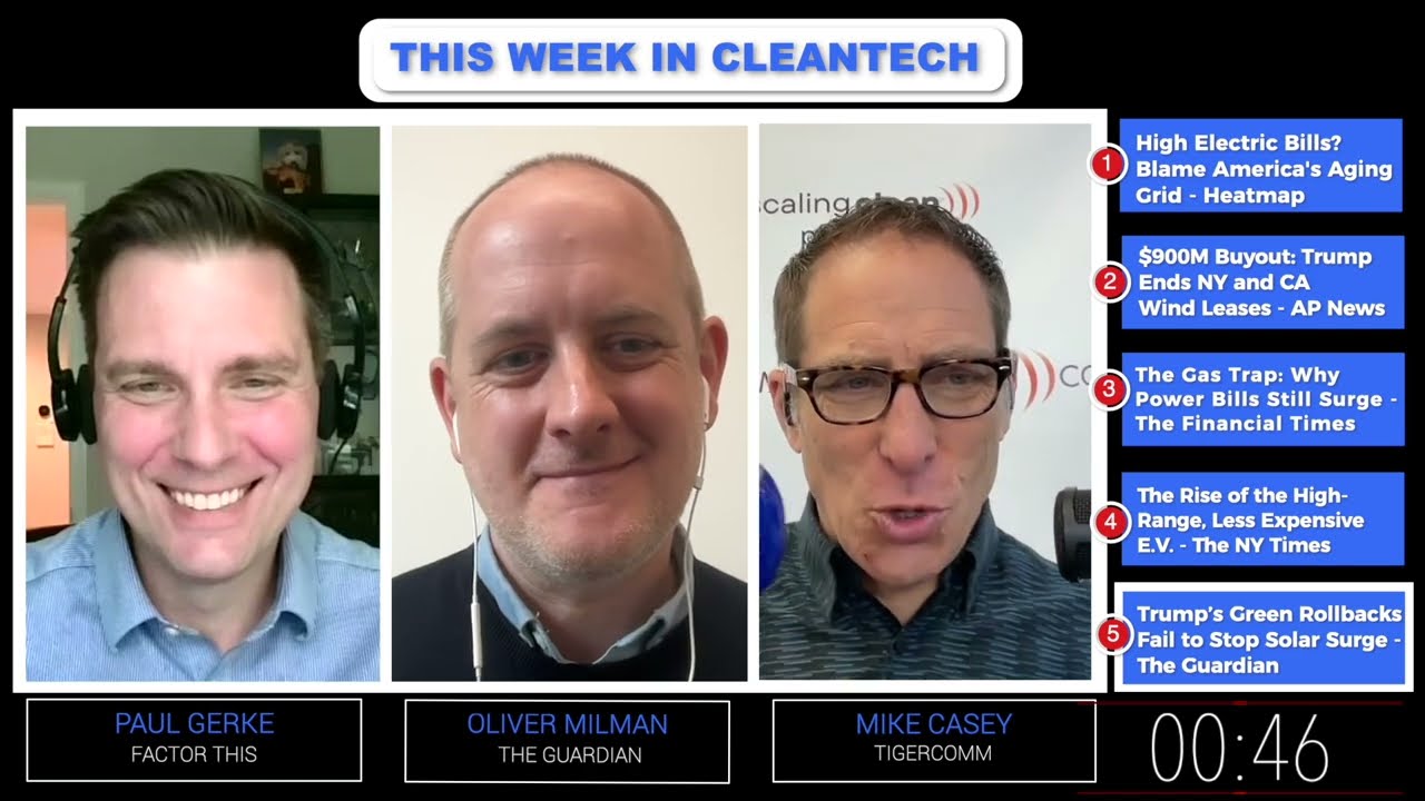 News: Are Trump’s efforts against clean energy in vain? – This Week in Cleantech